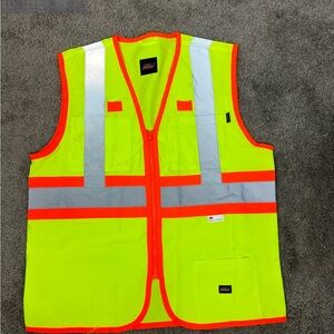 Genuine Dickies Hi-Vis‎ Synthetic Work Vest